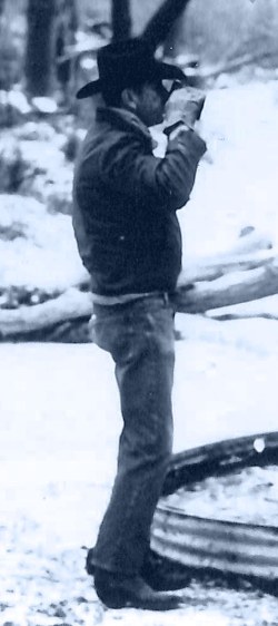 Iva's brother, Bill Moore. Undated photo, circa 1970's. 